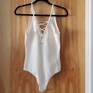 Express Laceup Bodysuit